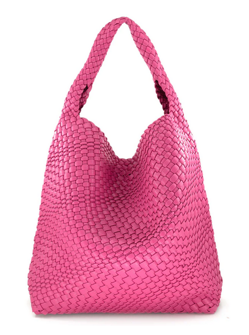 Woven Hobo Handbag