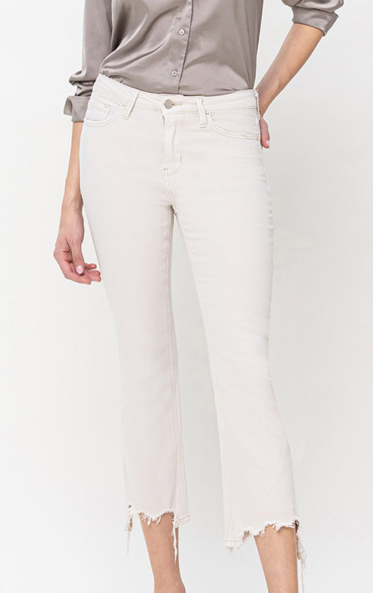 Presley Crop Flare Jeans