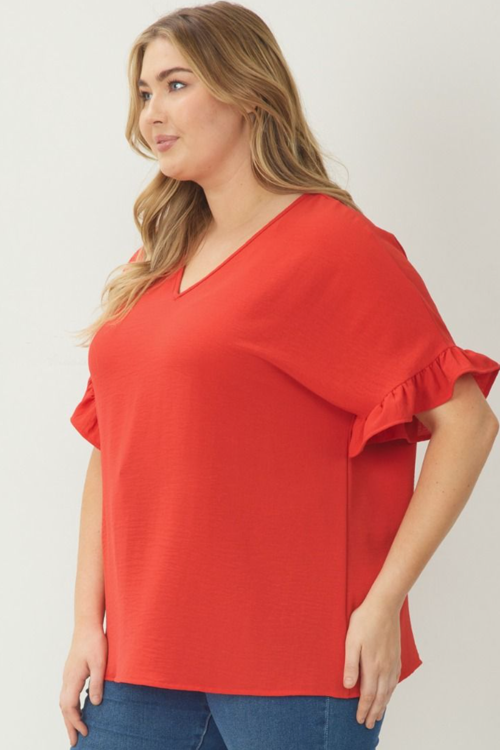 Emmie V Neck Top