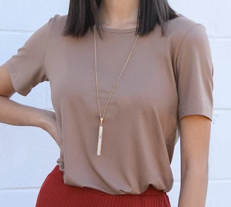 Sara Short Sleeve Basic Top