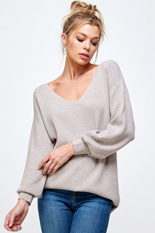 Kelly V Neck Sweater