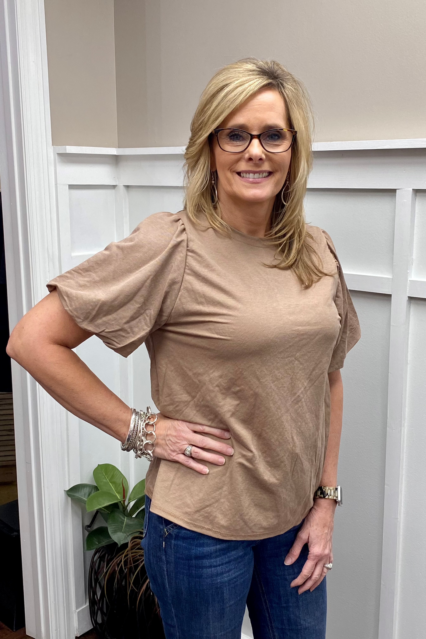 Abby Puff Sleeve Top