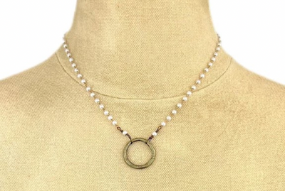 Molly Bronze Circle Necklace