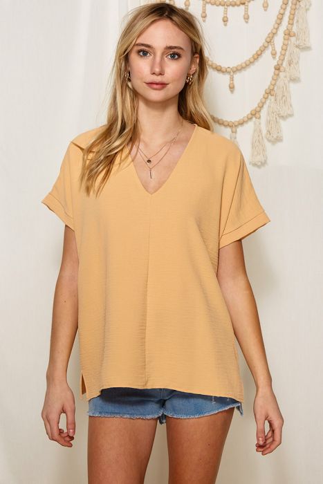 Wendy V Neck Top