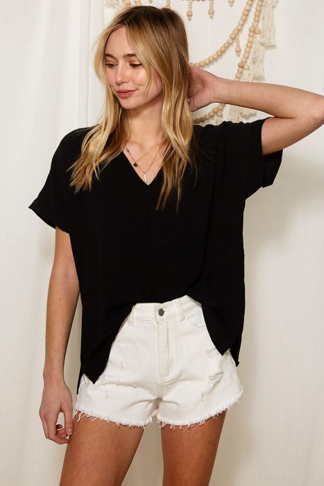 Wendy V Neck Top