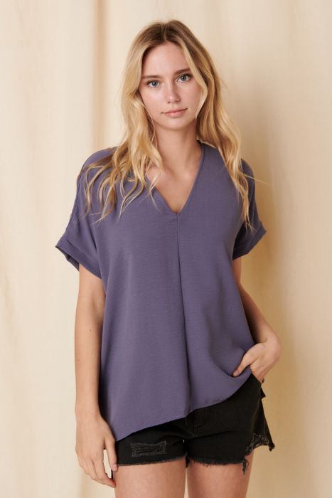 Wendy V Neck Top