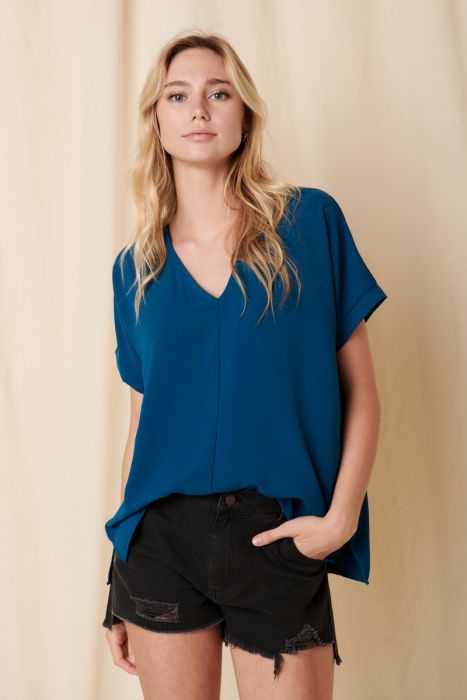 Wendy V Neck Top