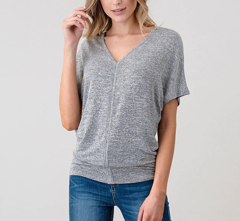 Rosa V Neck Basic Top