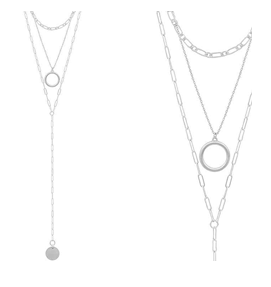 Kimi Circle Layered Necklace